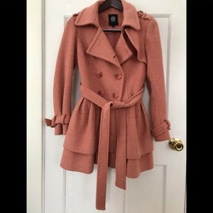 Wool blend coat